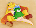 [Commission] Spike X Glydon (SFW version)