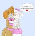 A Cuddle of Comfort (by Rouyuki)