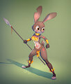 Tribal bun #3 Cleo by CartoonGurra