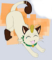 Nya...stretches~ =^w^;=