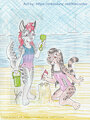 Beach babes by Orinn