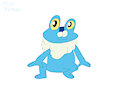 FA: Froakie by PrincessTheWolf