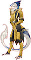 Colored Sketch Comish - Sergal's Accoutrements