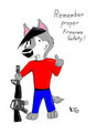 Practice Firearms Safety by WuffleWaffle