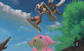 Natural Scene of Pokemon