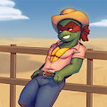 Cowboy Raph by anomalae