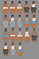 chip outfits by nanuna