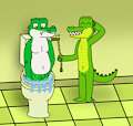 [Gift] Cregon Gets Flushed Part 1