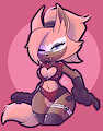 Sassy wolf by Hedgehogfever