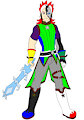 Sword wielding Zephaniah