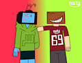 Me with Jacob by MyNutzAreStainless