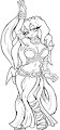 Sora, The Echidna Goddess by MelSky