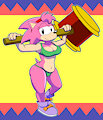 Bikini Amy (CD Amy) by MarcodileArts