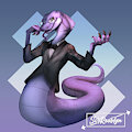 Naga - Commission (Art by me) by SirRooblyn