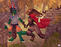 Chestnut and Bowwy in the Lands of Camelot