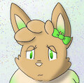 Shy Eevee Girl - Clover