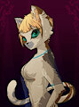 Sweet kitty on my art style ;3 by UtikaBu