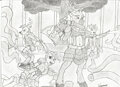 Tentacle Battle by Vesperce