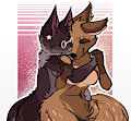 Hugging by MysticFluff