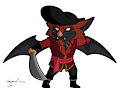 Chibi Pirate Bat by MaulonTheCrocoBear