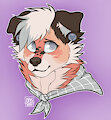 Sweetiepie Bandana Dog by crystalwhisker