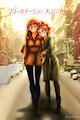 Comission haru and kirara by Eskatesai
