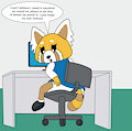 July poll winner Retsuko by l1llily