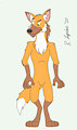 Maned Wolf Guy by redricklupine