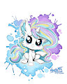 Tattoo Desing: Cute Unicorn