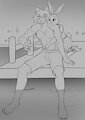 BEASTARS Legoshi x Haru SFW version (sketch) by GrayVrust