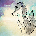 Ked the Dragonwolf (my fursona) by ked82