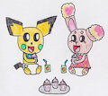 Donnie N Tabitha having cupcakes