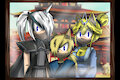 La foto familiar de Luka the Hedgehog by Lupita13
