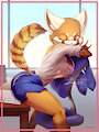 Retsuko_Zancumen by zancumen