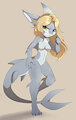 Angry sharkie commission