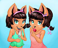 Audra & Asha...Dressed? by MDGusty
