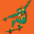 Sk8r Boi Mikey by riverhayashi