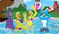 C FNAF Pool Party by TheVgBear