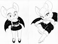 Rouge and other Sonic doodles