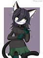 ghost the cat a mischief spirit by yunaininjamisterss