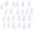 Body Setup Sketches by ChaosSabre