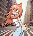 Demi the hedgehog by Ragevine