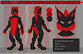 Akira’s ref sheet by AstrotheDoberlynx46