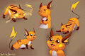Raichu doodle by ShockBeast