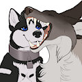 Sticker: tooth kisses