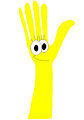 Yellow Clay Hand by RyanHo