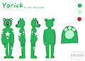 Yorick - reference sheet
