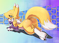 Commission - Renamon by LKIWS