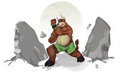 Commission - dbear by Horrorshow