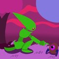 Alien color contrast test